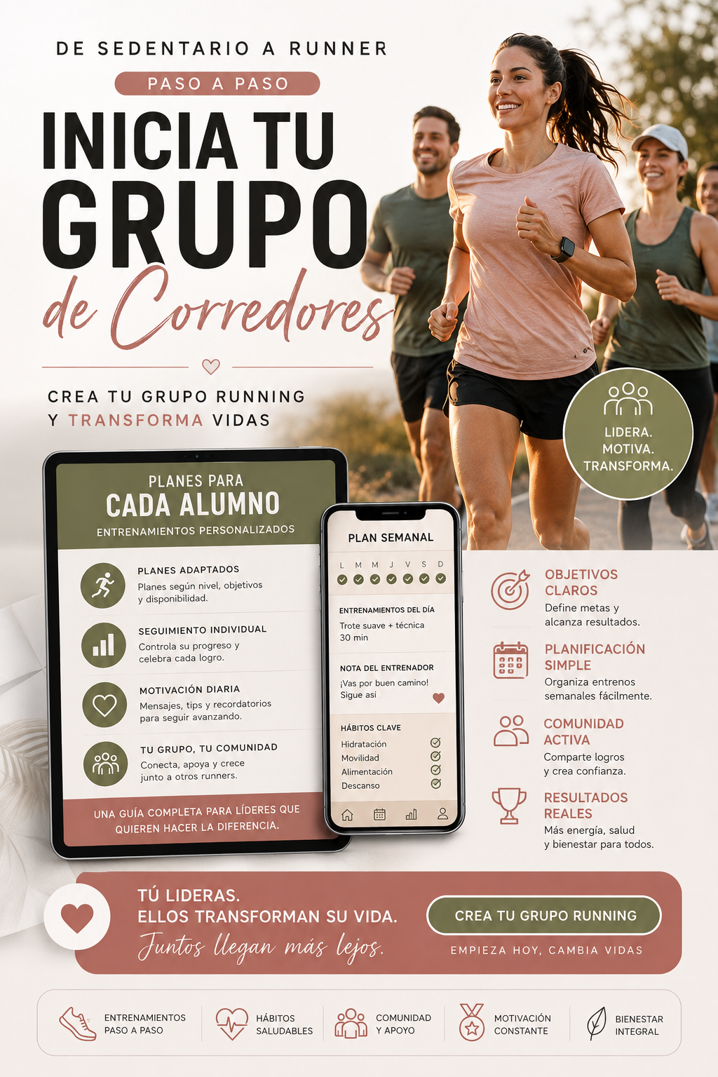 Metodo Runner Fit. Inicia tu Grupo de Corredores