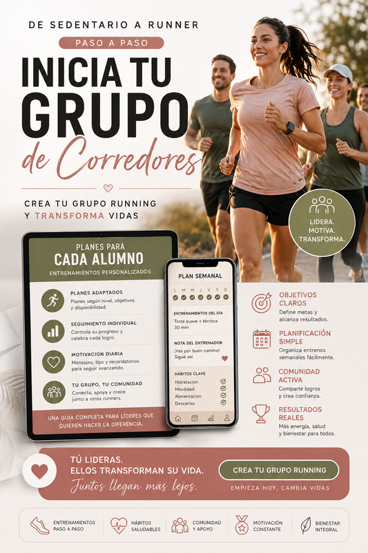 Metodo Runner Fit. Inicia tu Grupo de Corredores